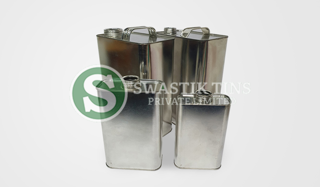 Metal F-style can with screw cap