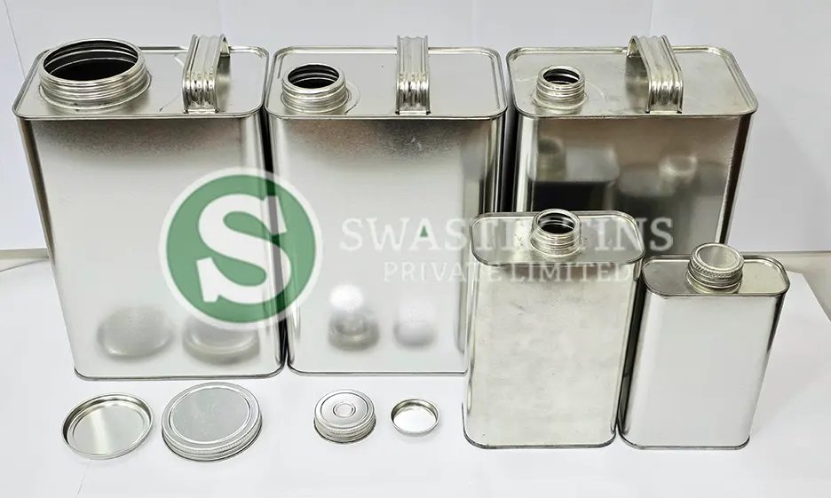Rectangular tin cans