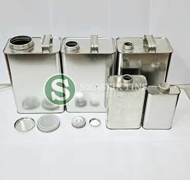 F-Style tin cans for packaging by Swastik Tins
